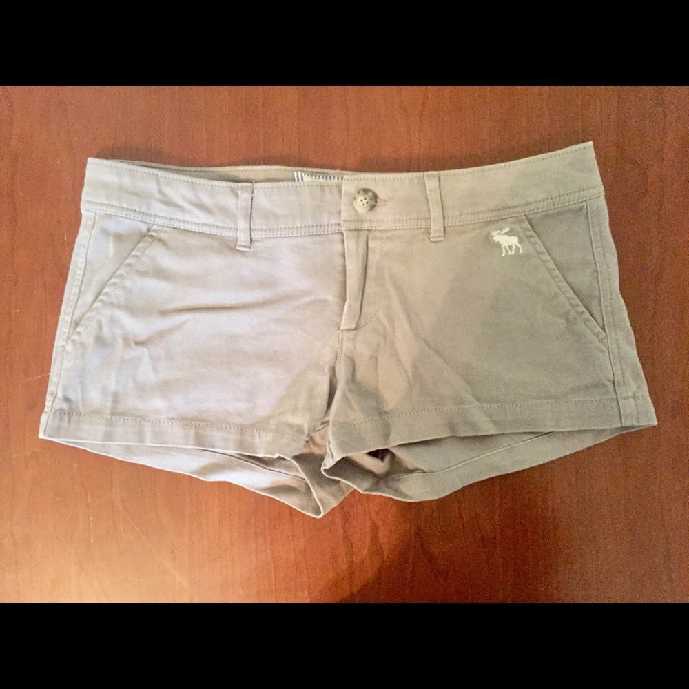 Gray Abercrombie Shorts